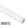 UPVC Plastic Window Door Skirting Quadrant Trim - 14mm 