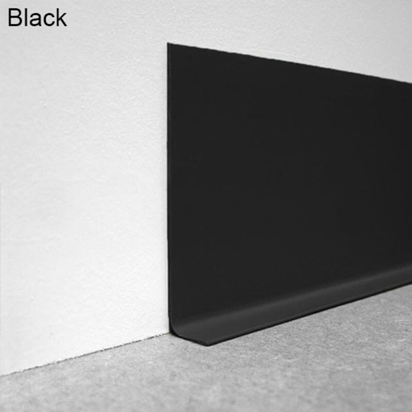 PVC Flexible 100mm x 20mm Sit On Skirting Board PVC Angle