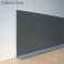 PVC Flexible 100mm x 20mm Sit On Skirting Board PVC Angle