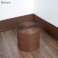 PVC Flexible Skirting Board Strips Self Adhesive 10m Long