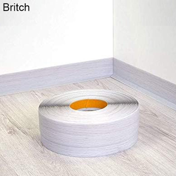 Self Adhesive PVC Flexible Skirting Board 50mm x 20mm For Floors & Walls