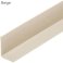 PVC Flexible Skirting Board 28mm x 22mm Self Adhesive Transition Profile Wall Caulk Strip