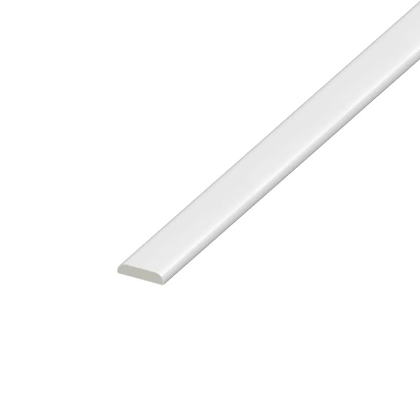 950mm UPVC Architrave White Plastic Glossy Skirting Board - Window / Door Trim (Pack of 5)