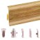 Oak Nevada Accessories and PVC Skirting Board Flooring Trim