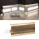 PVC Skirting Board Led Bars - 2.5m Long