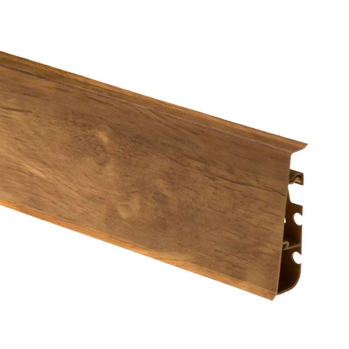 PVC Skirting Board Trim Oak Celtic  & Cable Cover Flexible Edges Accessories 