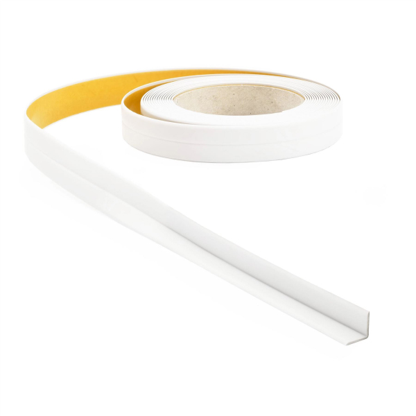 PVC Trim Skirting Board Flexible Self Adhesive 5m Long