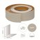 Self Adhesive 15m x 30mm Flexible PVC Skirting Board Strips